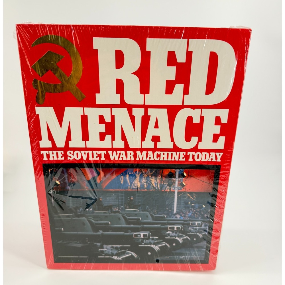 NEW! Red Menace The Soviet War Machine Today-Brompton HC 1989 3 Books Boxed Set